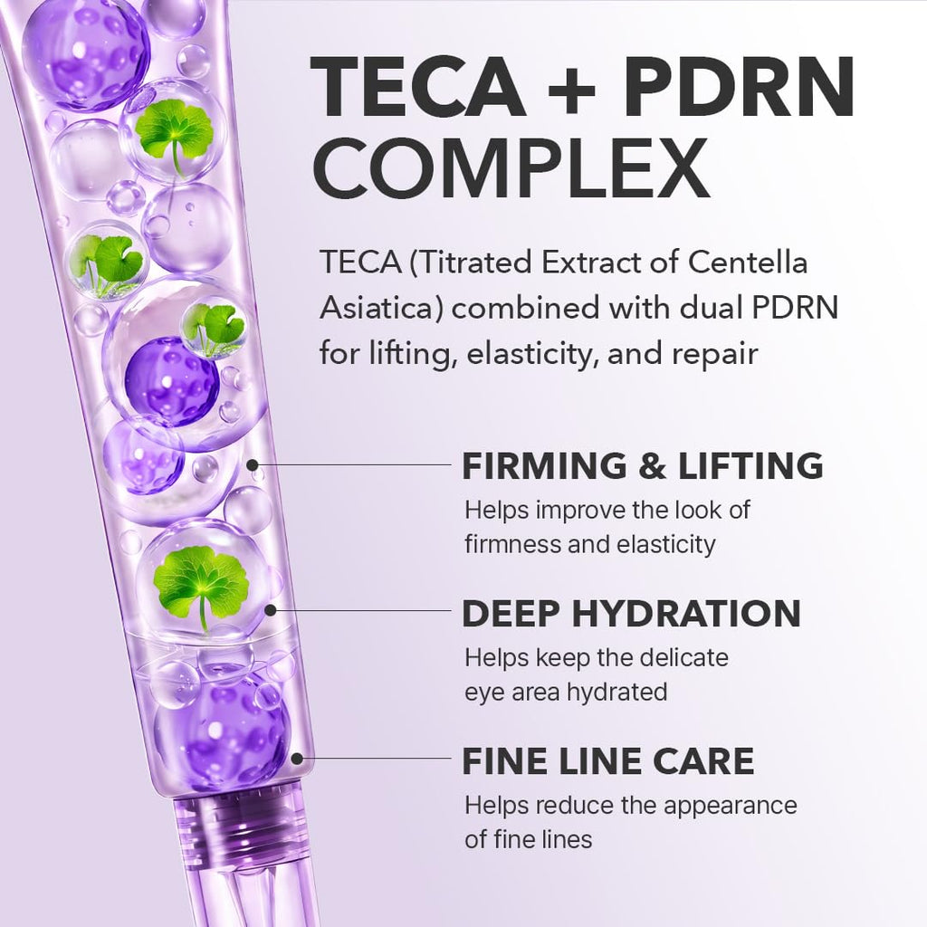 CENTELLIAN 24 360 Shot PDRN Firming Eye Cream, TECA Retinol Care