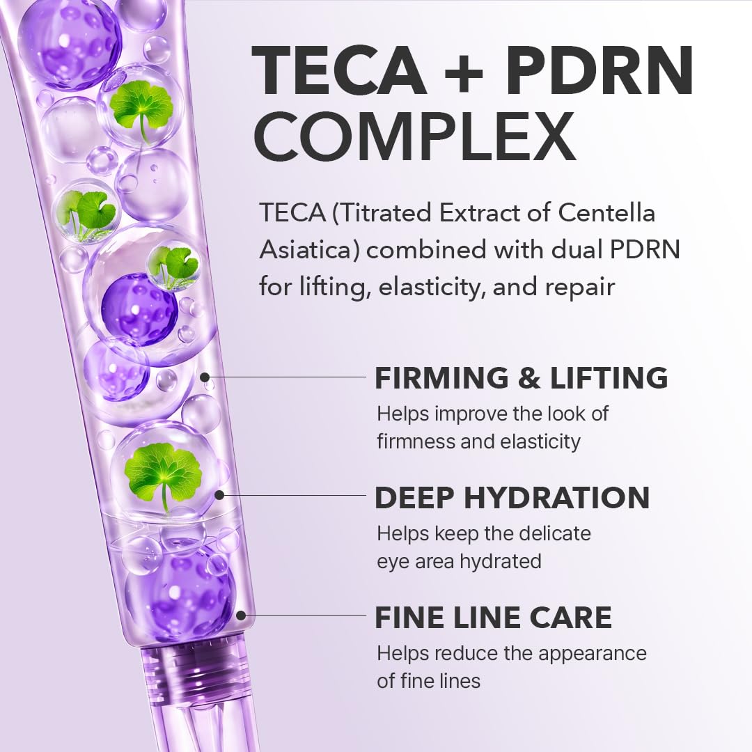 CENTELLIAN 24 360 Shot PDRN Firming Eye Cream, TECA Retinol Care