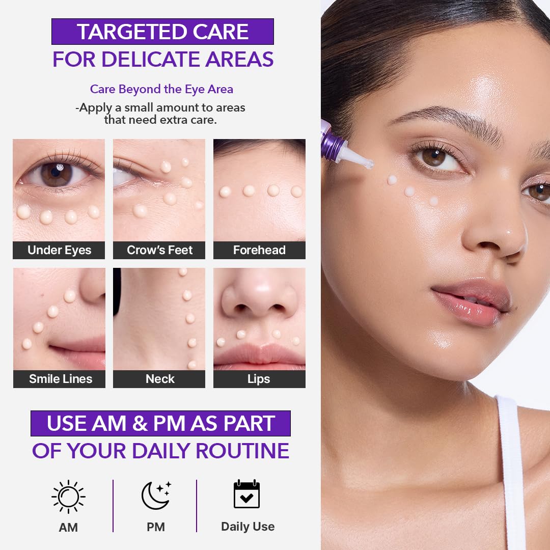 CENTELLIAN 24 360 Shot PDRN Firming Eye Cream, TECA Retinol Care