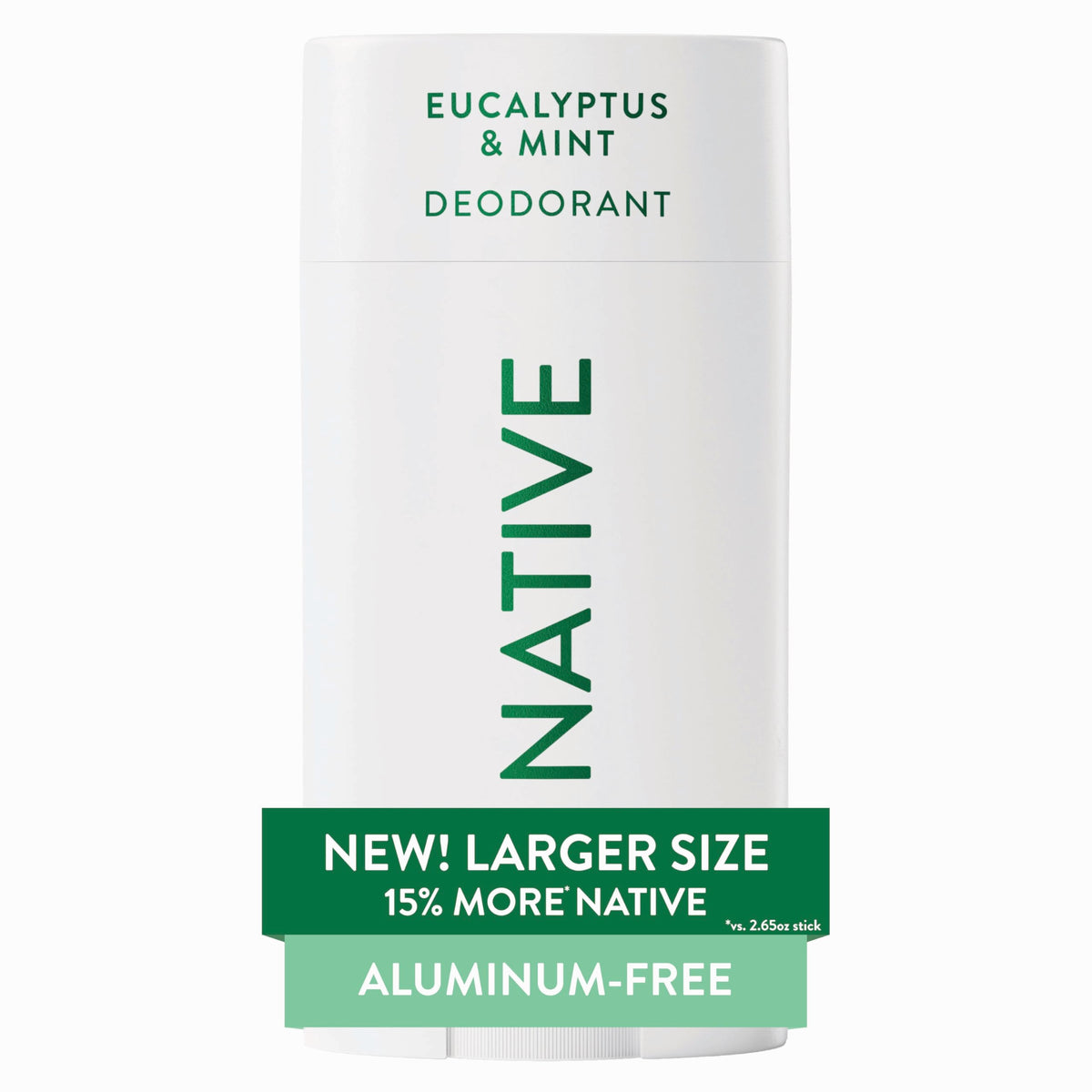 Native Aluminum-Free Deodorant for Women & Men, Coconut & Vanilla, 2.65oz