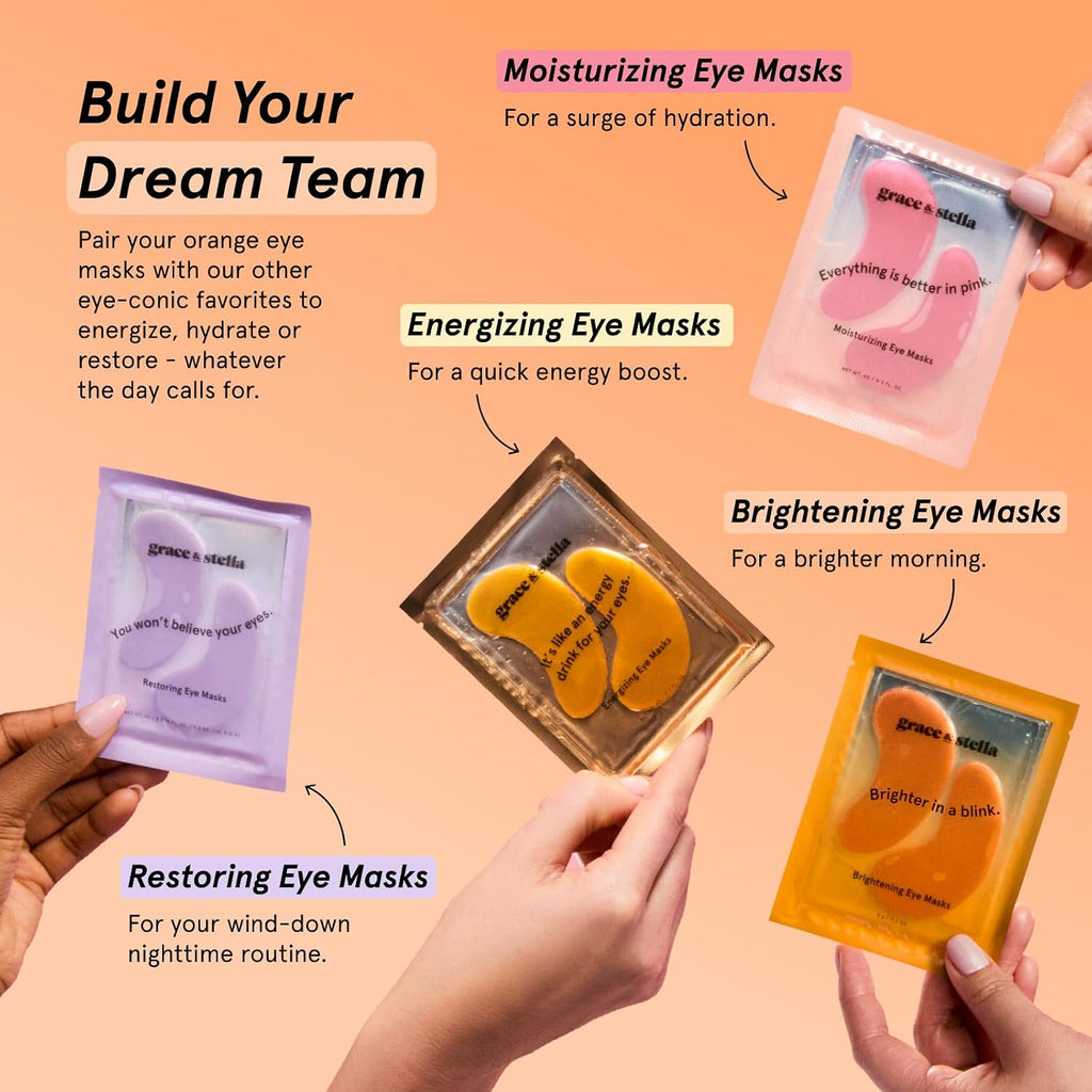 grace & stella New Brightening Eye Patches for Dark Circles (24 Pairs)
