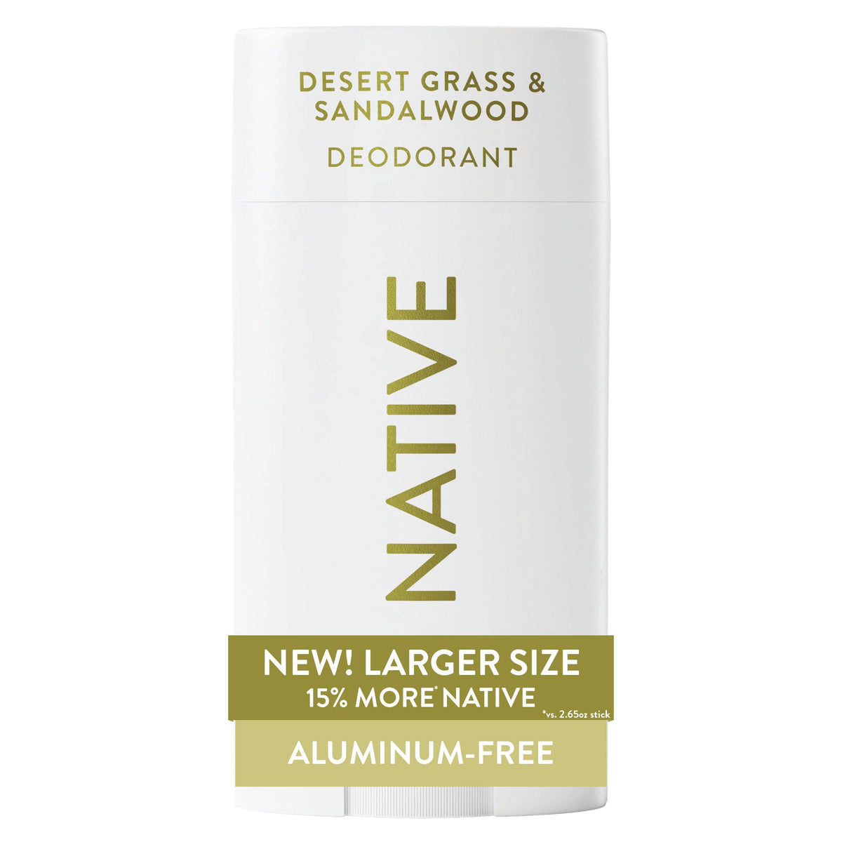 Native Aluminum-Free Deodorant for Women & Men, Coconut & Vanilla, 2.65oz