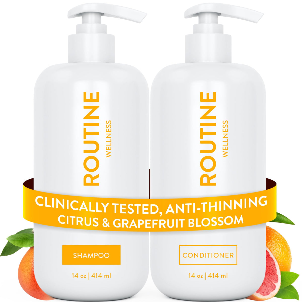 Routine Wellness Anti-Thinning Shampoo & Conditioner - Rose Hips