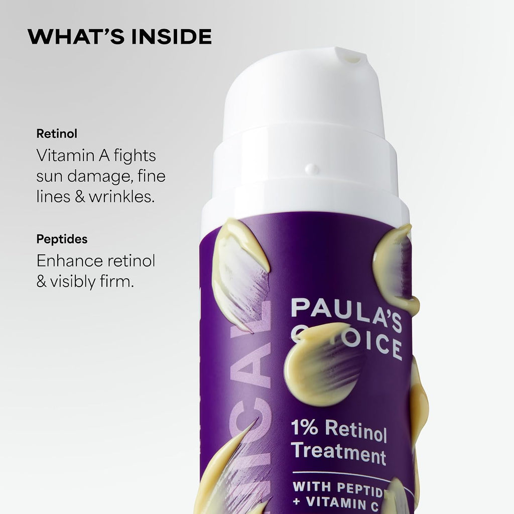 Paula's Choice CLINICAL 1% Retinol Face Treatment with Peptides