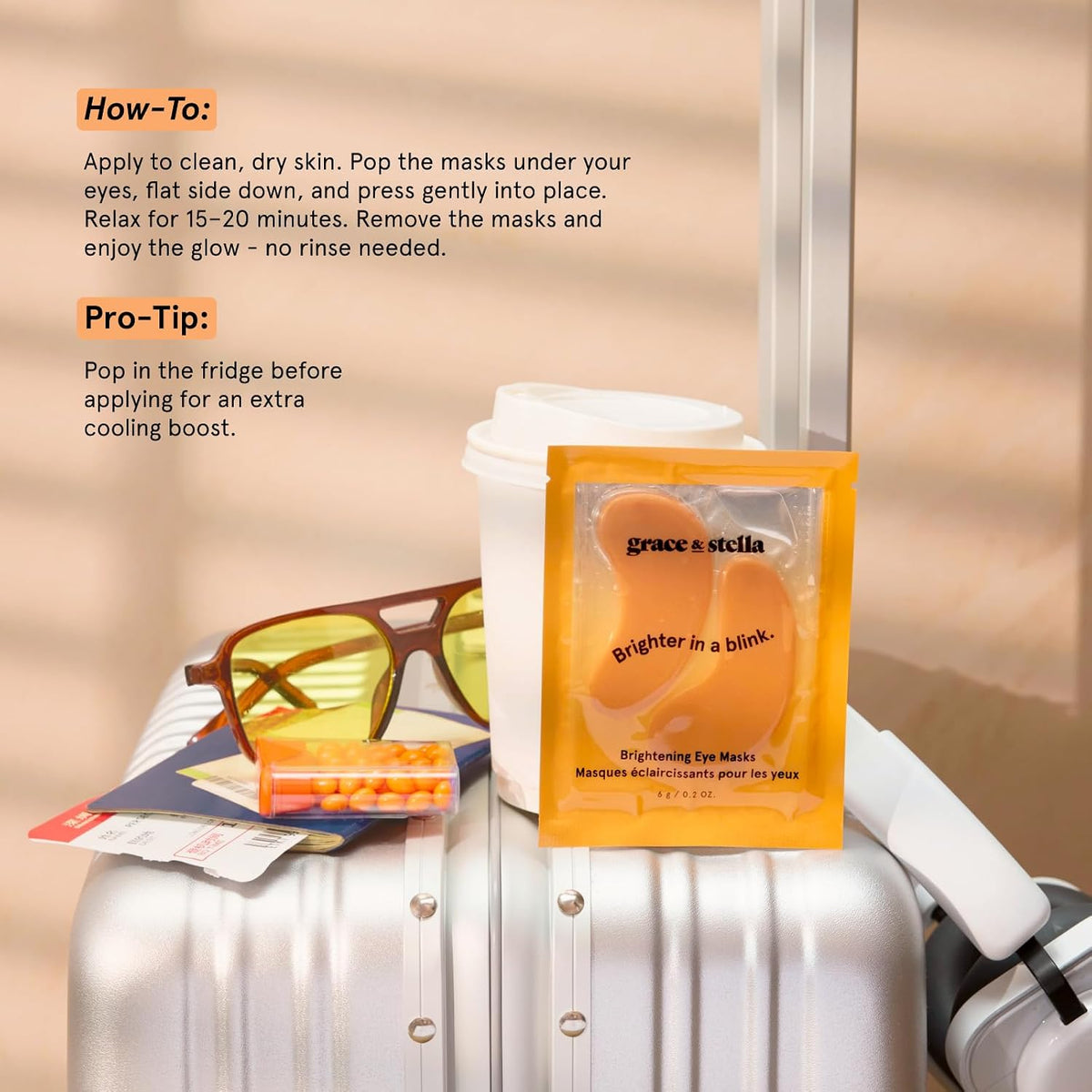 grace & stella New Brightening Eye Patches for Dark Circles (24 Pairs)