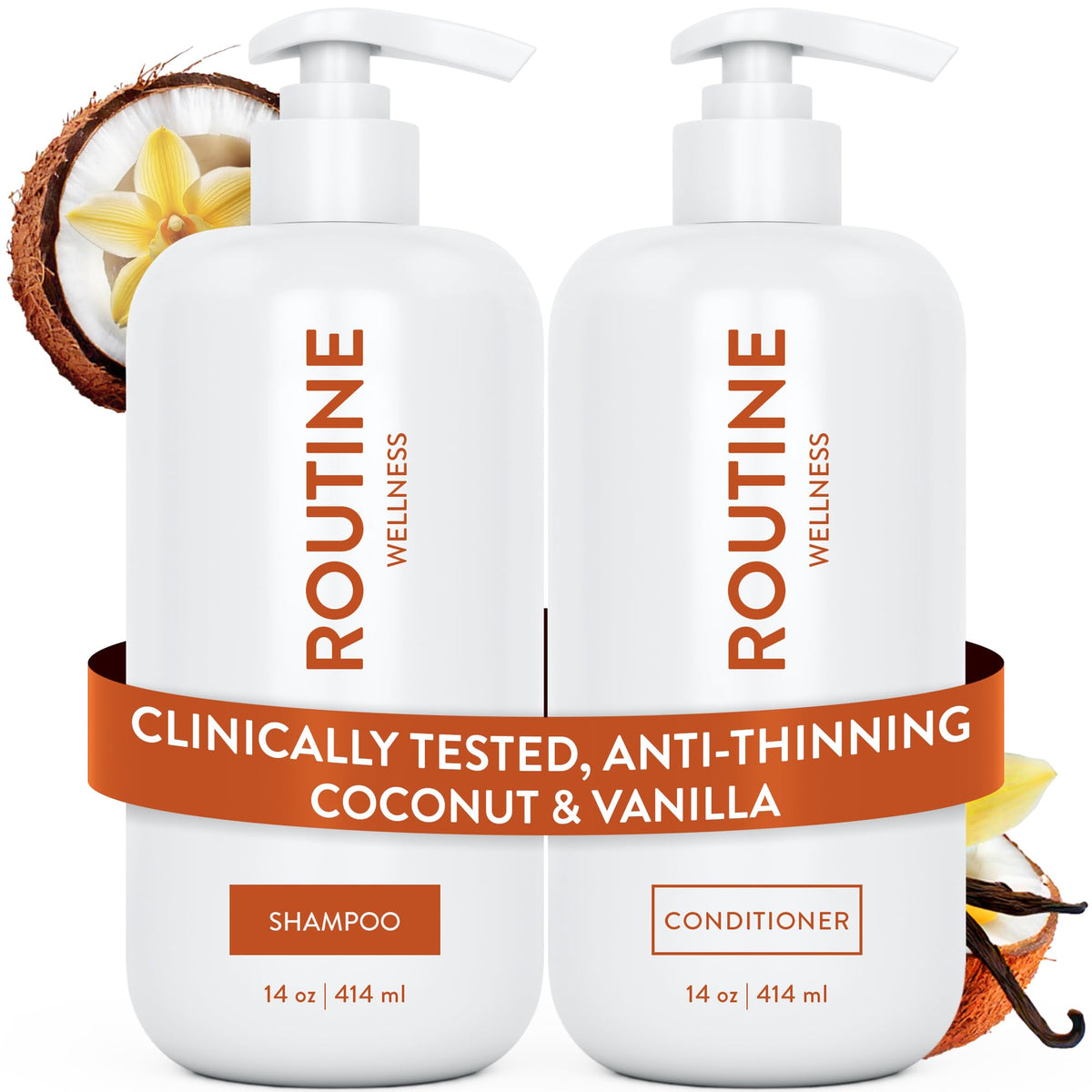 Routine Wellness Anti-Thinning Shampoo & Conditioner - Rose Hips