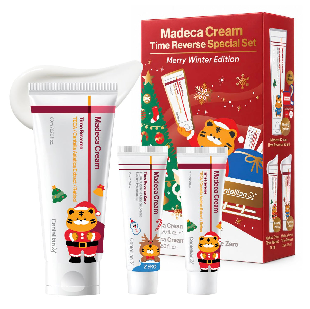 CENTELLIAN 24 Madeca Cream Time Reverse, TECA Moisturizer (2-Pack)