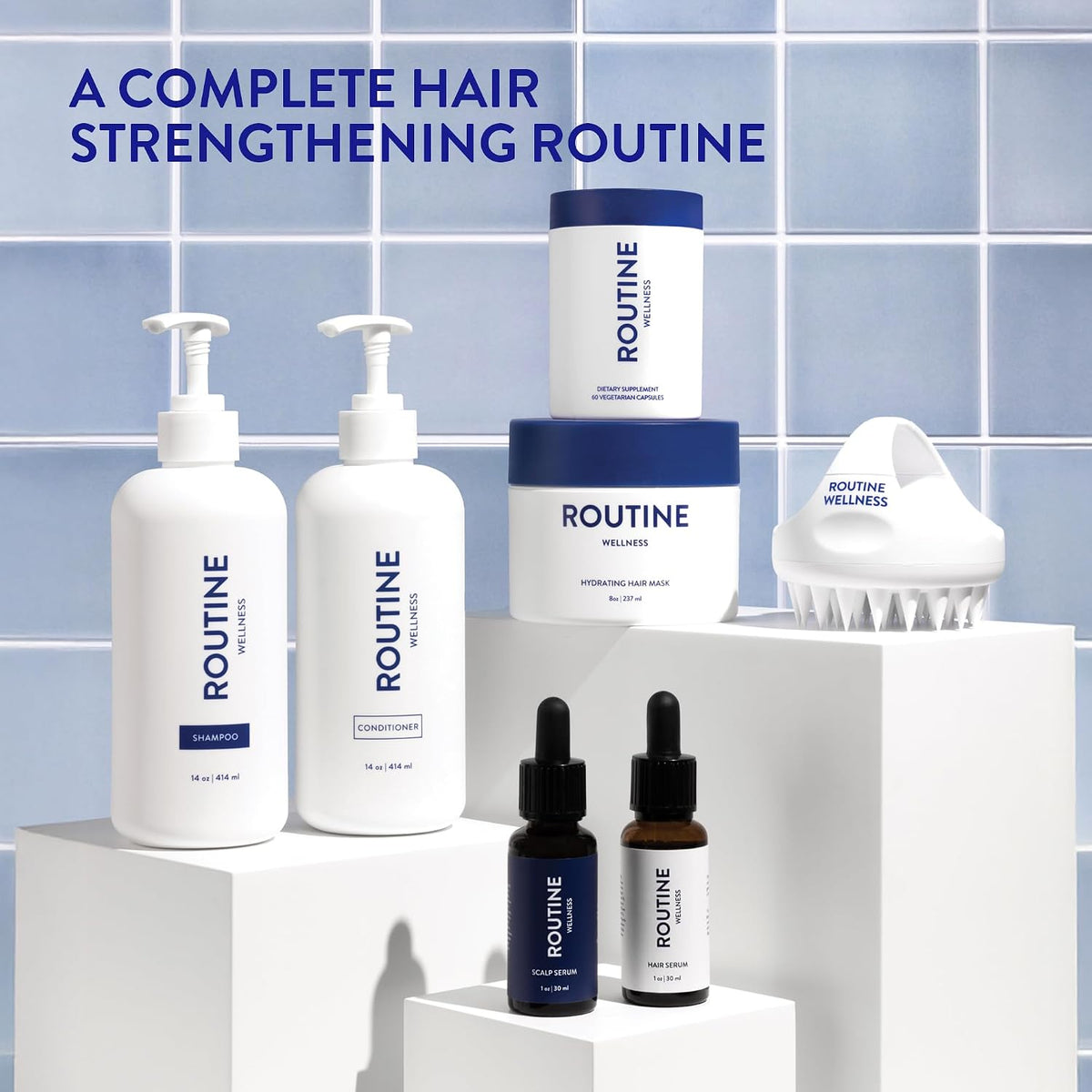 Routine Wellness Anti-Thinning Shampoo & Conditioner - Rose Hips